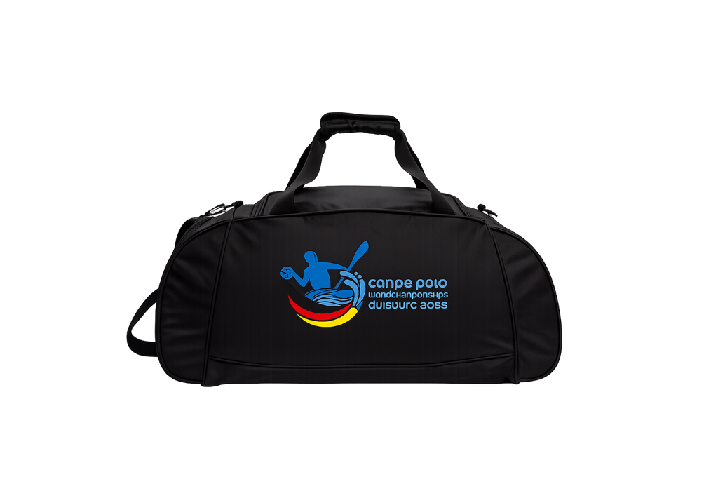 Sporttasche mit seitlichem Flaschenhalterfach und Schuhfach